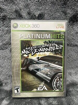 Need For Speed Most Wanted Platinum Hits Edition No Manual Xbox