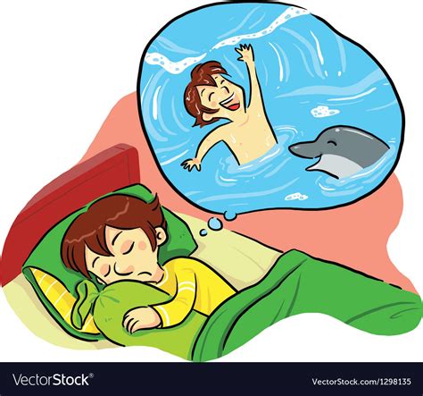 Sweet Dreaming Royalty Free Vector Image Vectorstock