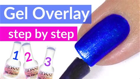 Will not harm your nails; Gel Nail Overlay Tutorial | Rossi Nails Review - Make Glam