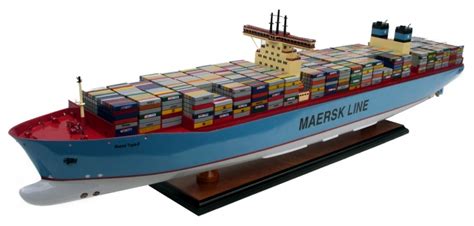 Maersk Container Ship Model