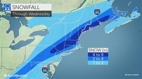 Snow To Hit Nj Tuesday Latest Updates On Amounts And When It Will Start