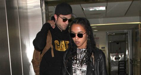 Robert Pattinson FKA Twigs Step Out For Rare Public Appearance FKA Twigs Robert Pattinson