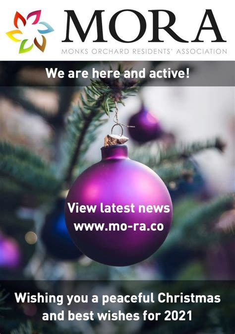 Merry Christmas And A Happy New Year From Mora Mora