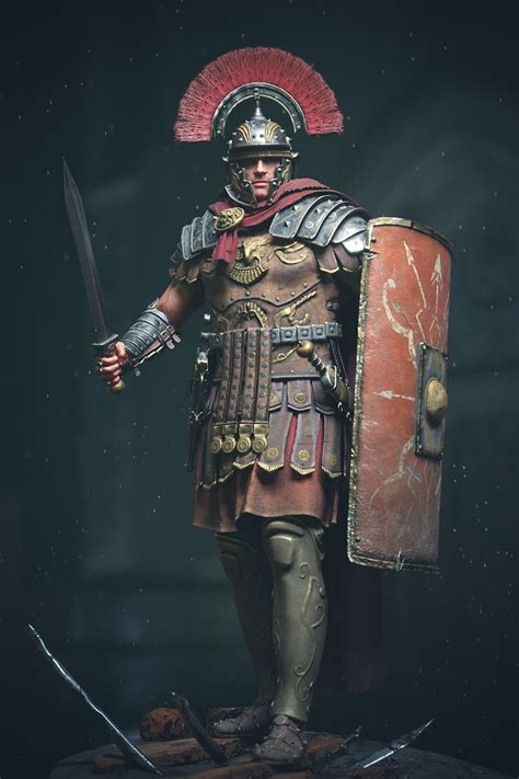 Roman Centurion Character Pbr 3d Turbosquid 1298959 Roman Armor Roman Warriors Roman Centurion