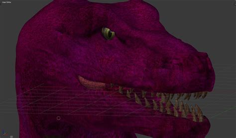 Realistic Barney The Dinosaur 3d Model 5 Unknown Free3d