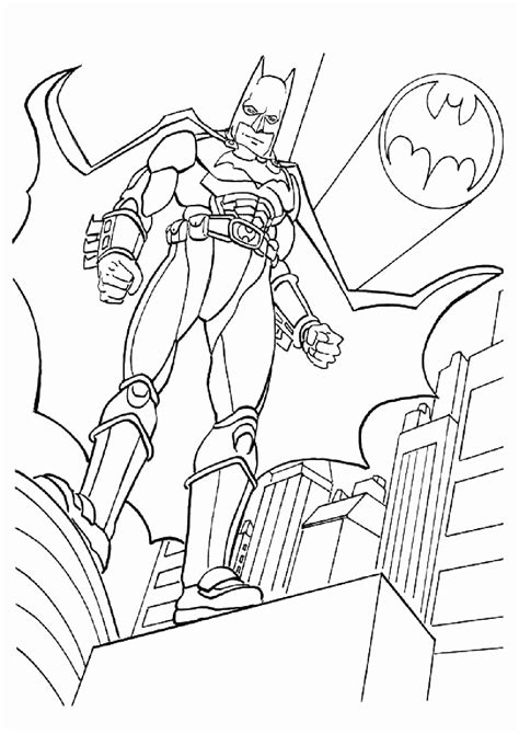 Print And Download Batman Coloring Pages For Your Children