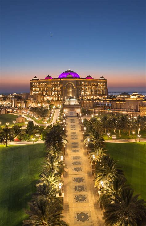 Пятизвездочный отель abu dhabi emirates palace