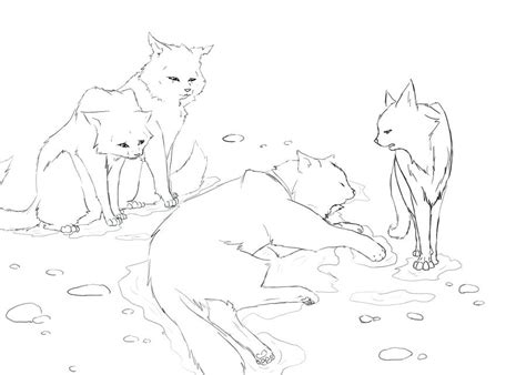 If you absolutely need to, take it off and credit me in the description. Warrior Cat Coloring Pages To Print at GetColorings.com ...