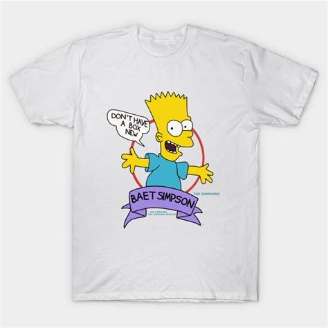 Baet Simpson Bart Simpson T Shirt Teepublic