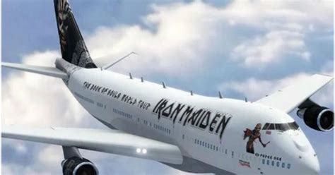 Iron Maiden Plane Ed Force One Is Coming To Cardiff Wales Online