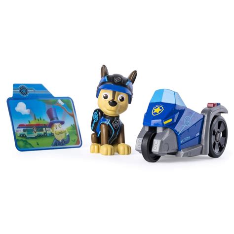 Paw Patrol Mission Paw Chases Three Wheeler Figure And Vehicle
