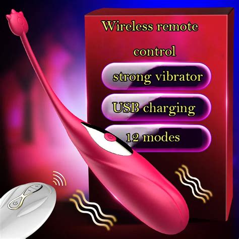 New Wireless Remote Control Strong Bullet Vibrator Clitoris Stimulator