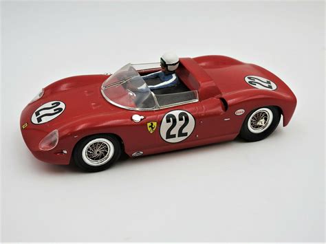 Rare Vintage 1964 Monogram Ferrari 275p Mabuchi Slot Car 124th Scale