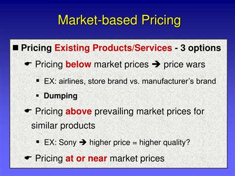 PPT - MARKETING Pricing Strategies PowerPoint Presentation - ID:6661678