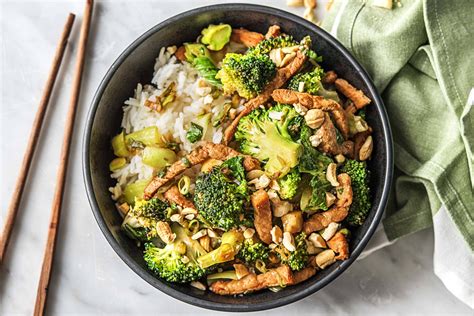 Macaroni was invented in this region and the word today has almost become generic for. Ginger Soy Pork & Broccoli Stir-Fry with Baby Bok Choy and Roasted Cashews | Recipe | Healthy ...