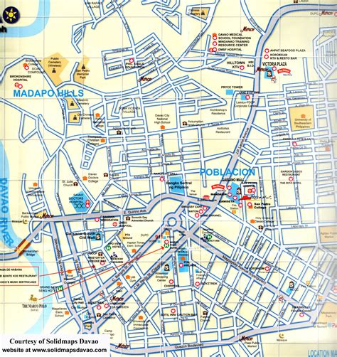 davao city proper map