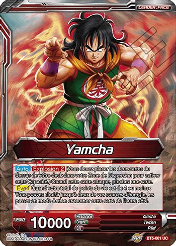 Puar and yamcha's last appearance in dragon ball gt. Yamcha / Yamcha, le Loup affamé (BT5-001) - Yamcha // Yamcha, the Hungry Wolf - Carte Dragon ...