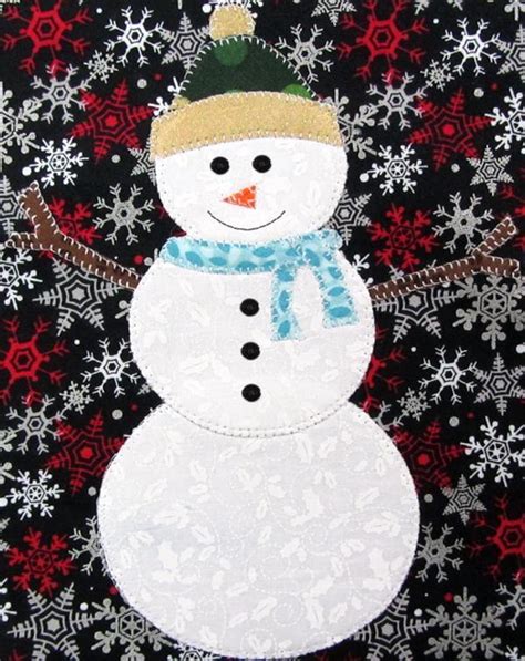 24 Free Snowman Projects To Sew Jacquelynne Steves