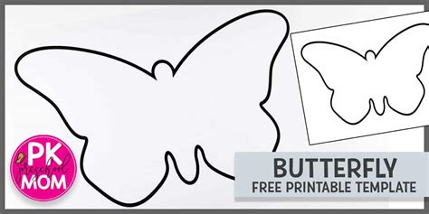 Free Preschool Butterfly Printables Printable Templates