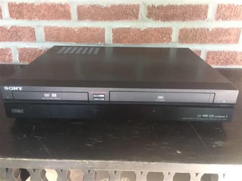 SONY RDR VX DVD VCR VHS Combo Player Recorder Dub Transfer HDMI No