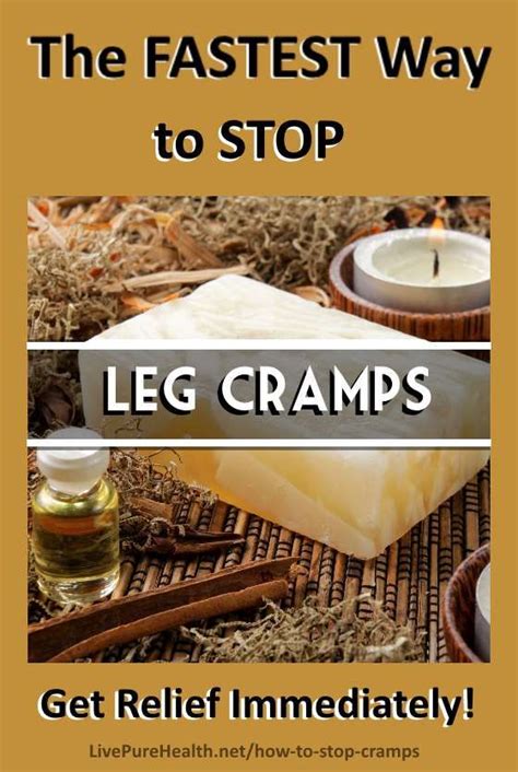 How To Stop Leg Cramps Immediately The Answer For Leg Cramp Relief