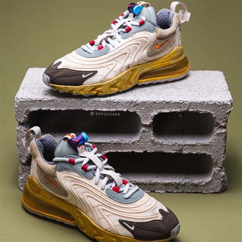 Nike air max 270 react marathon running shoes/sneakers. Travis Scott Nike Air Max 270 React CT2864-200 Release ...