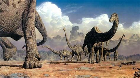 Seismosaurus Herd Artwork By Mark Hallett Dinosaur Pictures Dinosaur Images Prehistoric