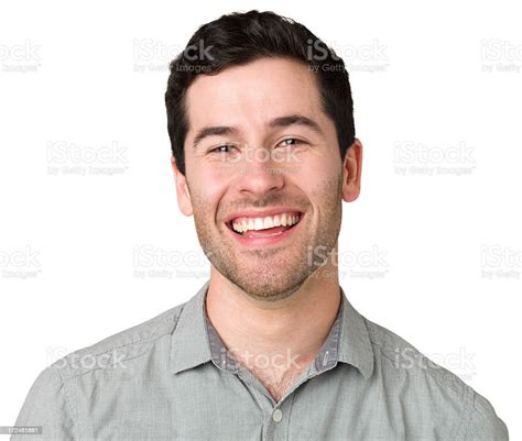 Happy Young Man Closeup Portrait Stock Photo Download Image Now