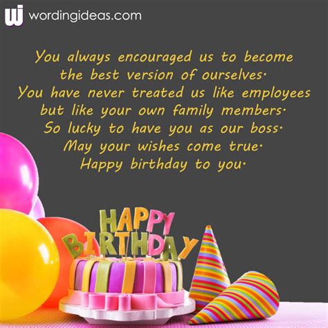 Happy Birthday Boss 30 Birthday Wishes For Boss Wording Ideas