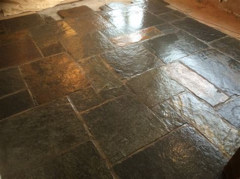 Flagstone Floor Stripping Cleaning Sealing And Polishing Knowle