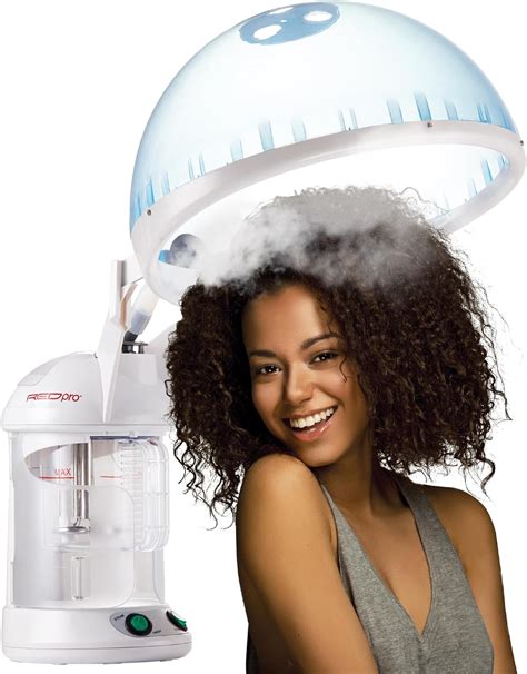 Red Pro Hair Therapy 2 In 1 Hair Steamer And Facial Spa Steamer Designed For Personal Care Use At