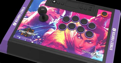 Hori Announces New Fighting Stick Alpha Street Fighter 6 Edition Arcade