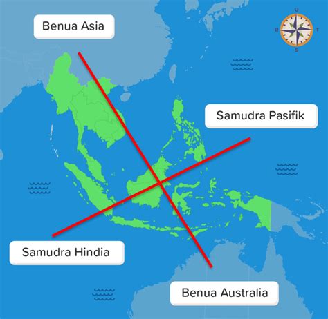 Gambar Peta Letak Geografis Indonesia Mino Gambar Images