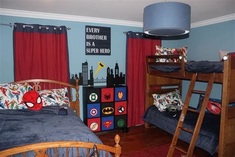 Superhero Bedroom Decor Super Hero Bedroom Marvel Storage Wall Decal