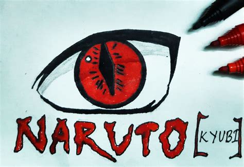 Naruto Kyuubi Eye Eye Art Eye Drawing Eye Design