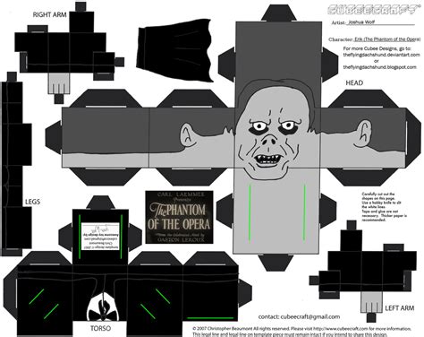 Phantom of the opera nice coloring books for adults. Phantom of the Opera Paper Toy | Free Printable Papercraft ...