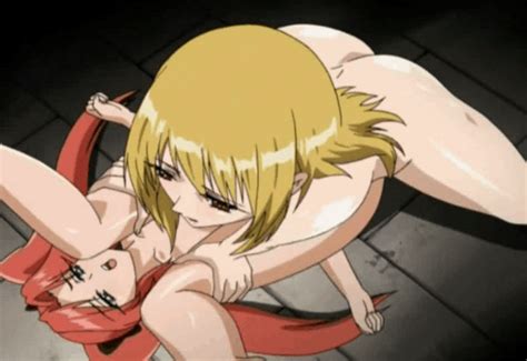 Ikusa Otome Valkyrie Animated Animated Gif S Girls Ass Blush Breasts Butt Crack Futa