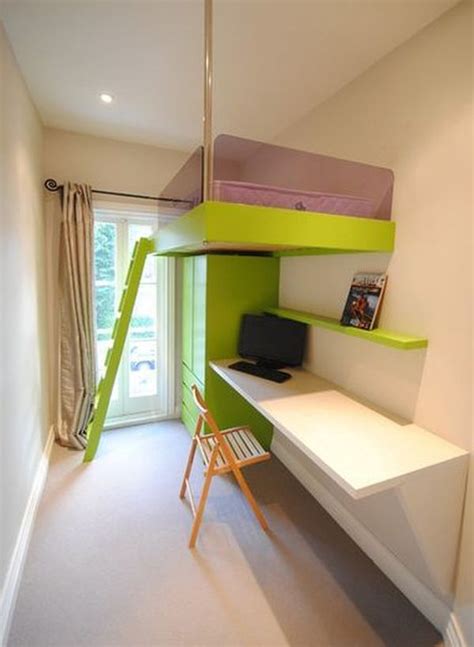 Mixing Work With Pleasure Loft Beds With Desks Underneath Small