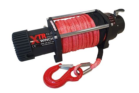 electric winch xtr speed 2019 12000lbs [5443kg] with synthetic rope