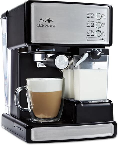 Mr Coffee Cafe Barista Espresso Maker With Automatic Milk Frother