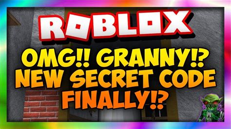 New Codes For Granny Roblox