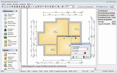 Planen sie dach, wände und türen in einer ausführlichen 3d. 3D Hausplaner kostenlos erwerben - meinHausplaner