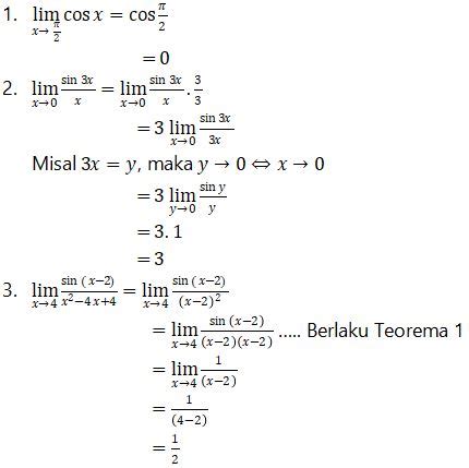 Kumpulan Soal Tentang Limit Fungsi Trigonometri Beinyu Com