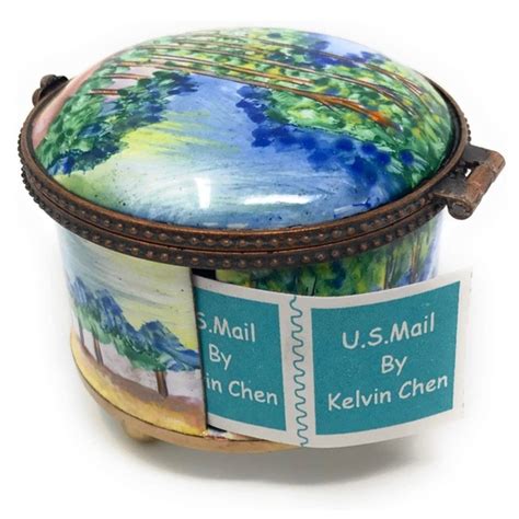 Kelvin Chen Accents Kelvin Chen Enameled Stamp Roll Dispenser