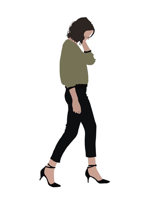 People Flat Illustration On Behance People Illustration People