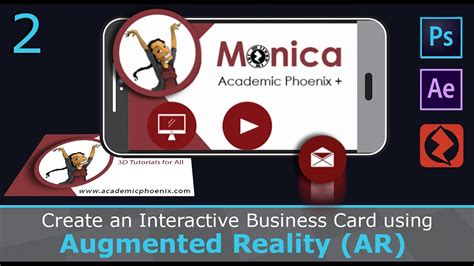 Create An Interactive Augmented Reality Ar Business Card 2 2 Youtube
