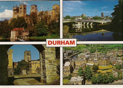 My Unesco Whs Postcards Collection United Kingdom Durham Castle And