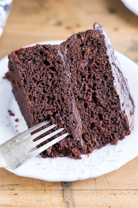 This cake is a very simple one to make especially because the cake recipe itself doesn't require a mixer, it's a one bowl mix and away you go! The Best Vegan Chocolate Cake | Veggie Desserts