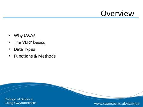 Ppt An Overview Of Java Powerpoint Presentation Free Download Id