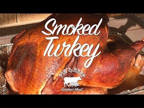 Smoked Turkey On A Traeger Wood Pellet Grill Injected With Creole